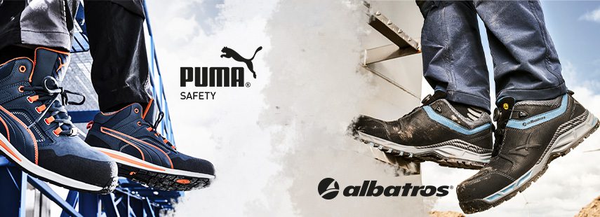 Sicherheitsschuhe Puma und Albatros